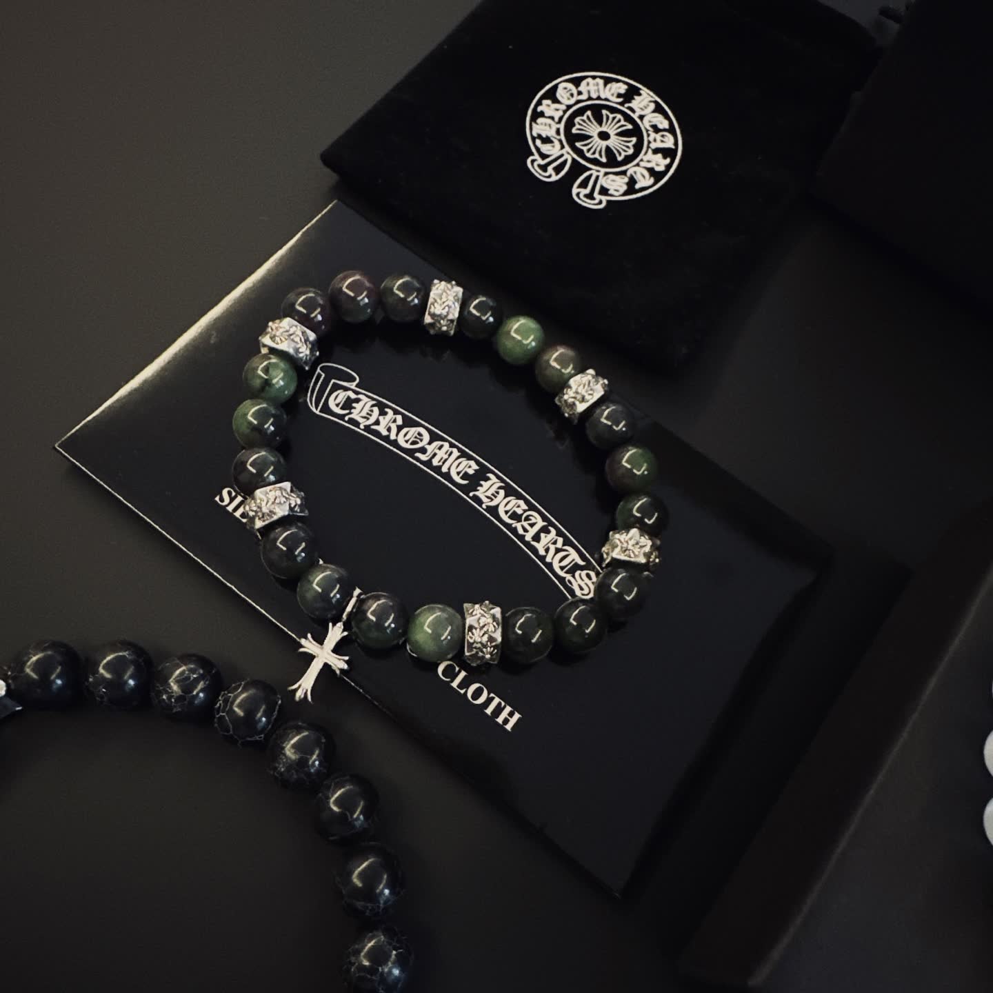 Chrome Hearts Gemstone Bracelets Set